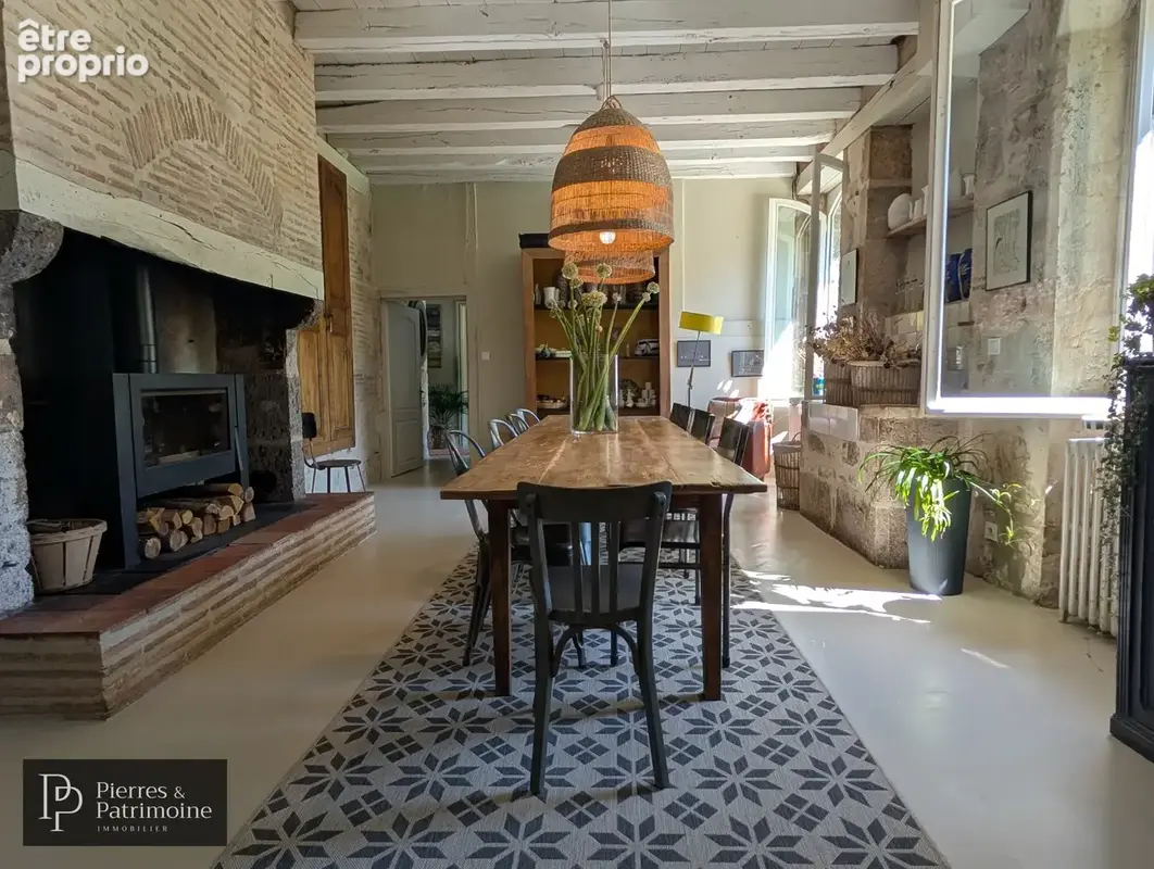 Belle propriété de ville en pierre avec jardin, piscine et potentiel proche CASTELJALOUX - photo 18
