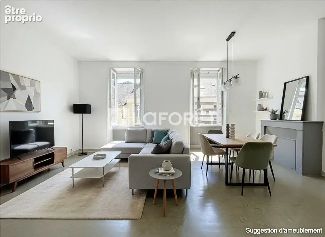 A deux pas de la gare et de la Place de la Visitation T3 de 65m² - photo 3
