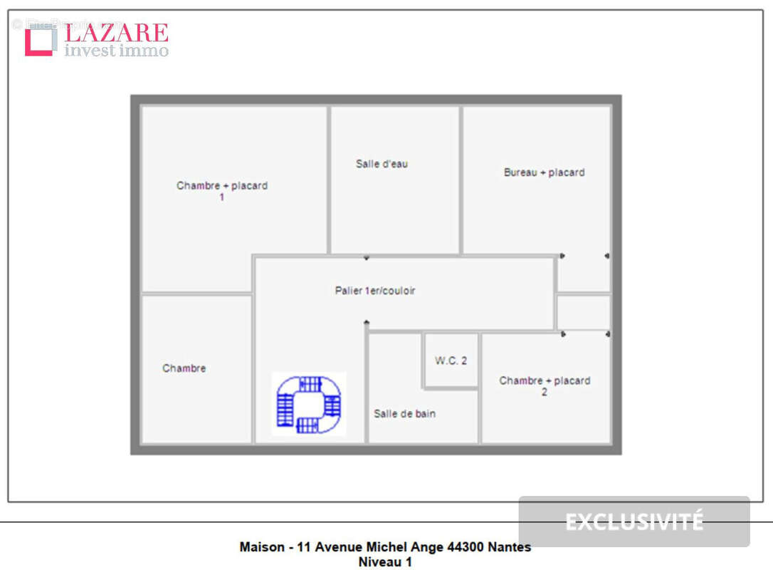 A vendre maison t9 nantes (haute mitrie) - photo 3
