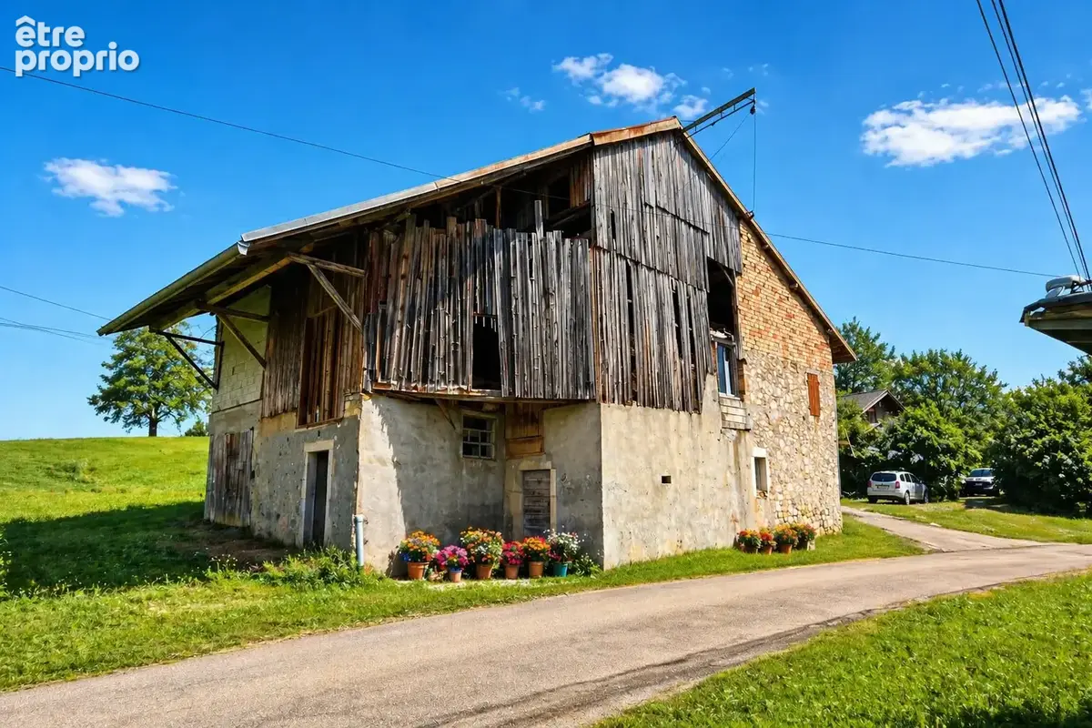 Exclusivité   saint-jean-de-tholome (74250)   corps de ferme / grange à rénover   plus de 450 m2 exploitables - photo 6
