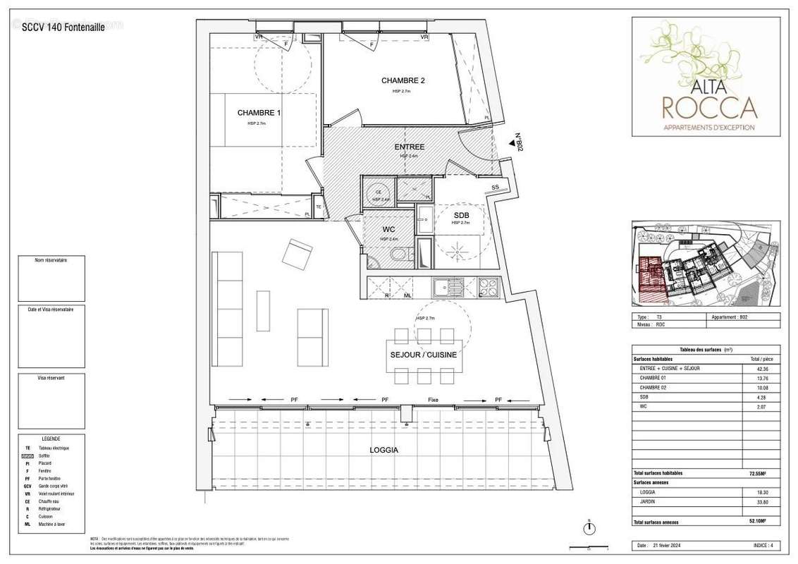 Appartement à AIX-EN-PROVENCE