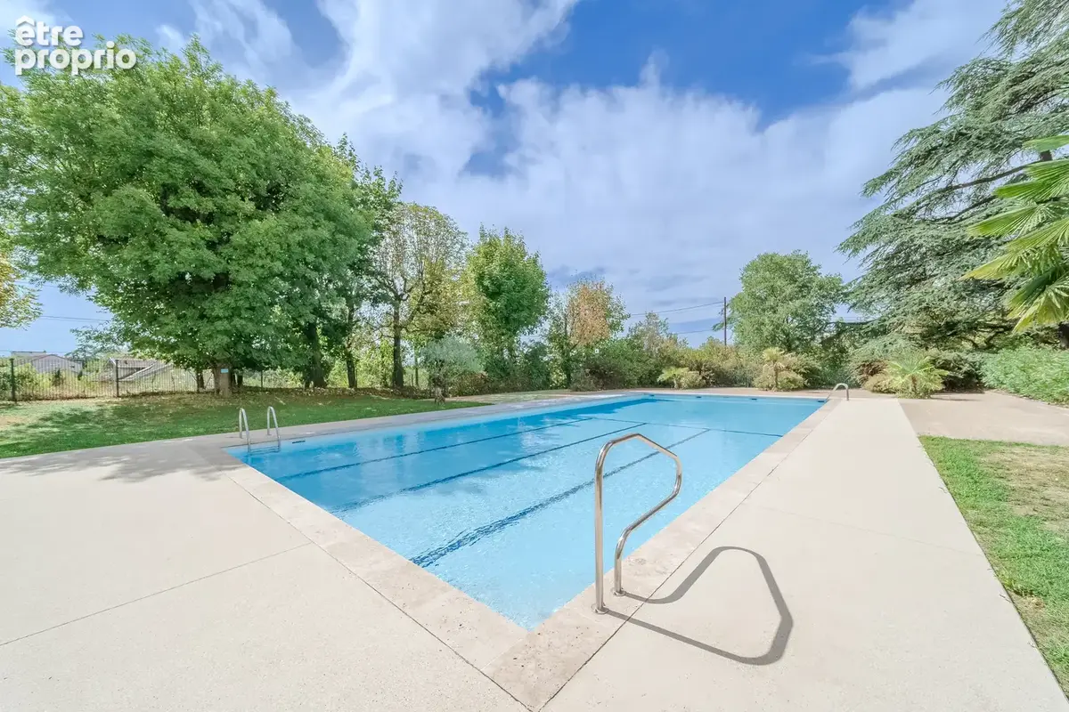 Caluire 4 pieces 93 m2   résidence avec parc, piscine & tennis - photo 2