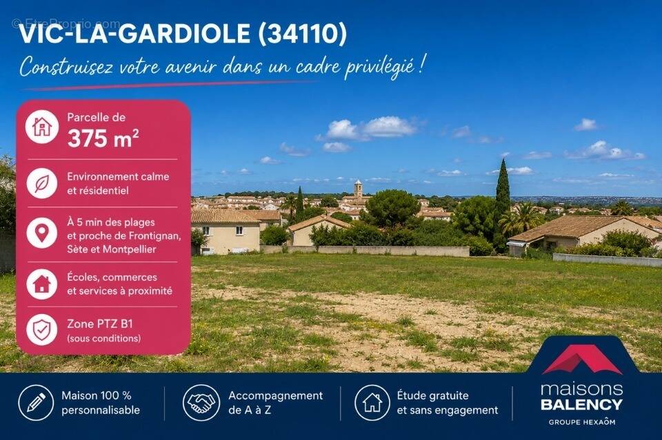 Terrain à VIC-LA-GARDIOLE