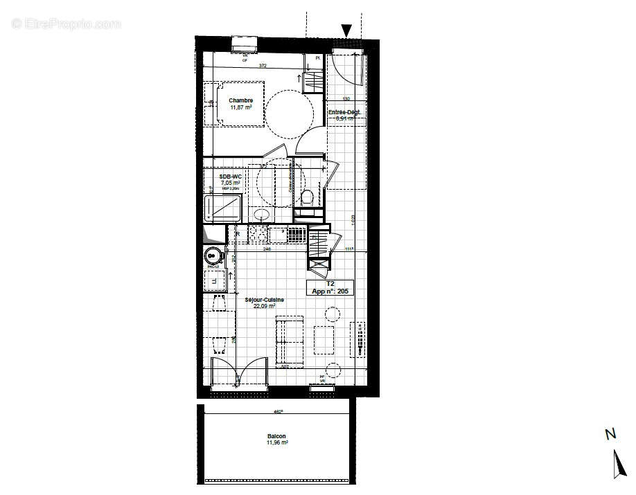 Appartement à SAINT-GEORGES-DE-DIDONNE
