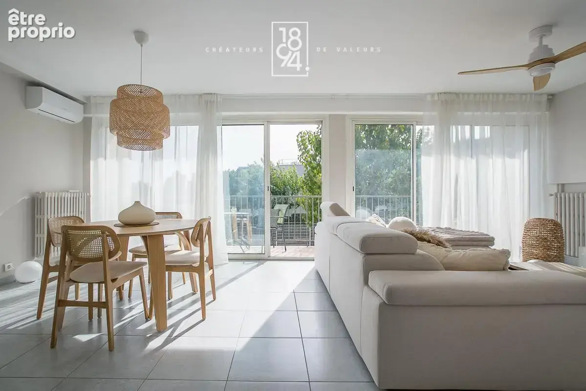 Appartement grand T3/4 à vendre Aix-En-Provence St Donat  79 m²  Balcon 9m2 I Calme I Parking - photo 3