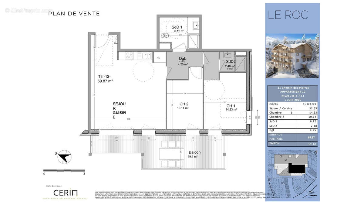 Appartement à VILLARD-DE-LANS