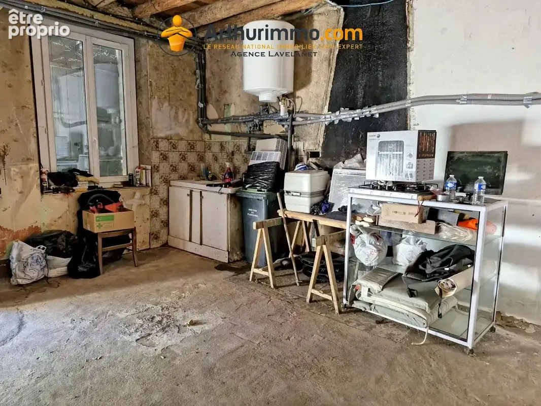 À vendre – maison en pierre avec jardin, garage et atelier – bélesta - photo 12