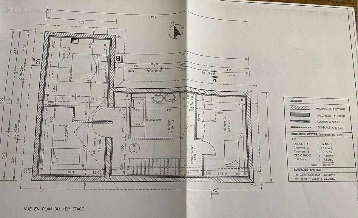 Maison en construction - 3 chambres - photo 10