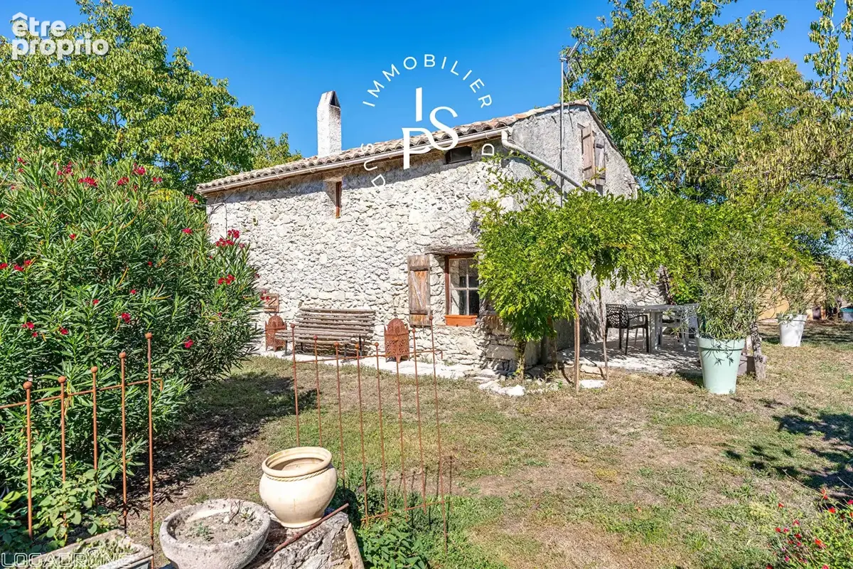 Maison en pierre avec Gîte et terrain constructible, proche Villeréal - photo 13