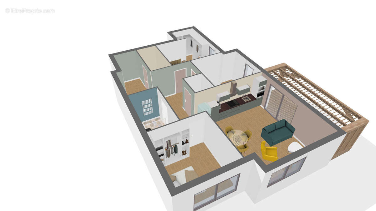 Appartement à AMBERIEU-EN-BUGEY