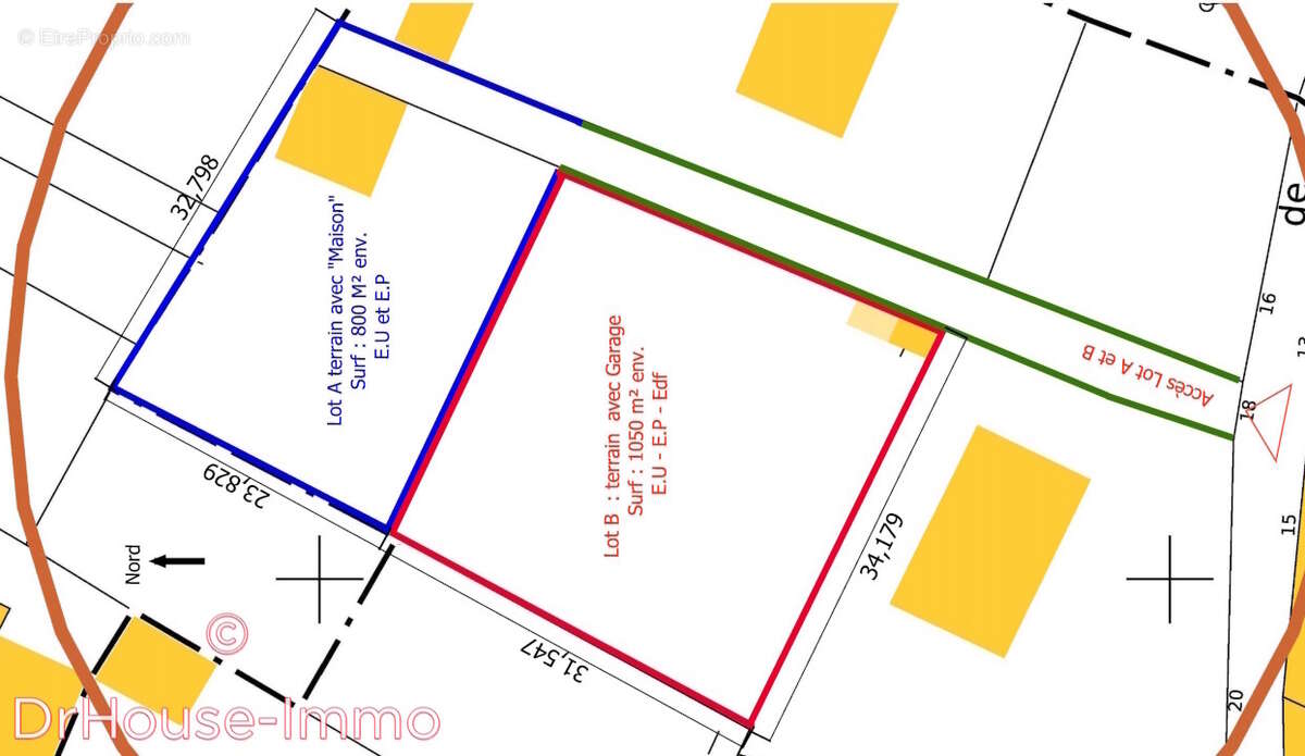 Terrain à MARTIGNE-BRIAND