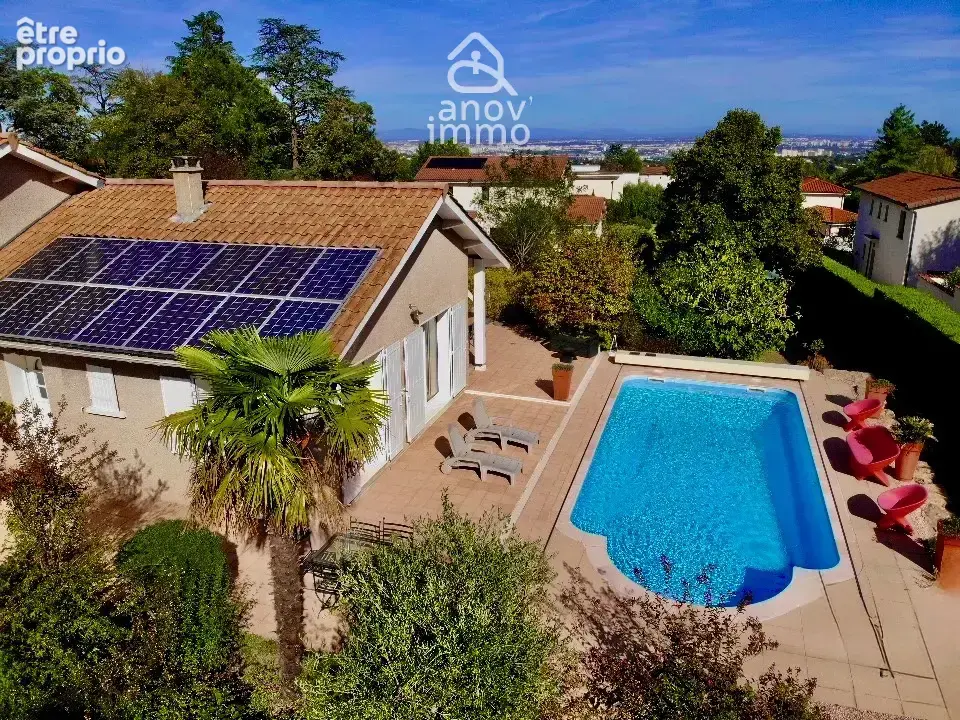 CHAPONOST -- Maison familiale de 240 m2 avec piscine, terrai - photo 19