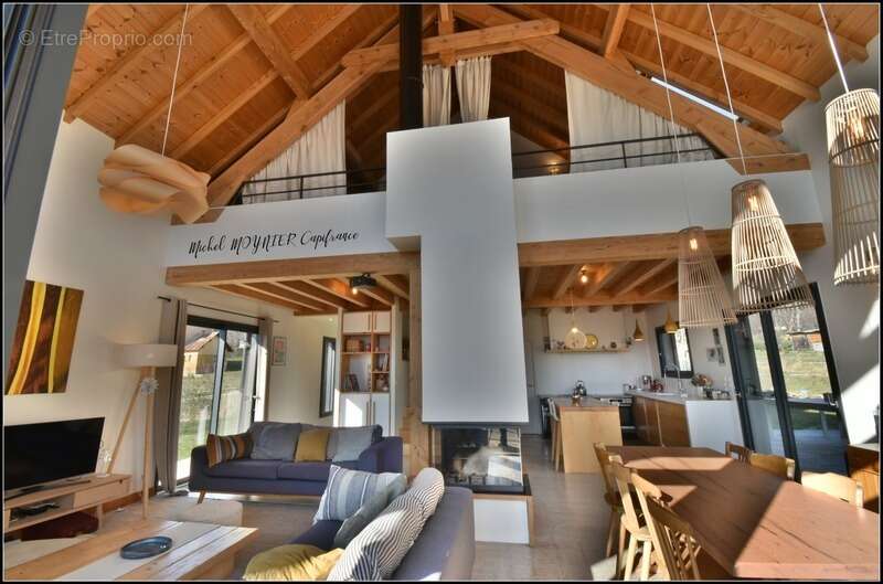Chalet d’architecture avec vue lac, volumes rares et DPE B - Rare à la vente - photo 2