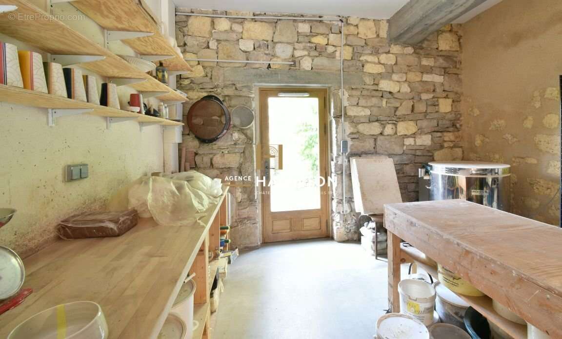 Boutique-atelier avec maison et jardin attenants et gite independant - photo 3