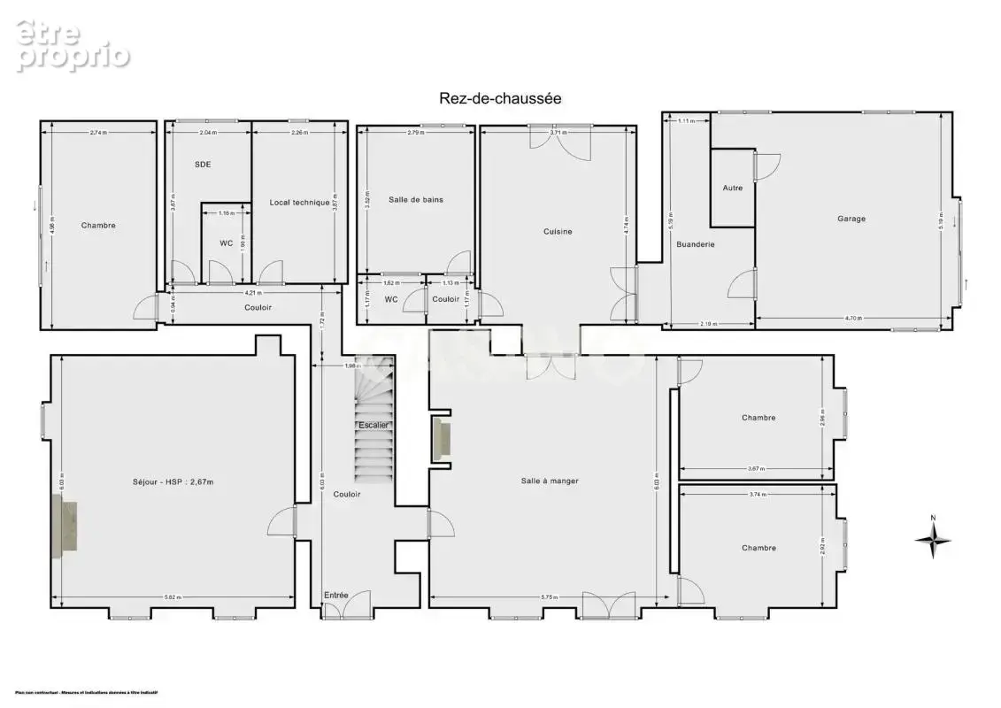 Vente Maison 7 pièces de 214m² - 24610 Montpeyroux - photo 10