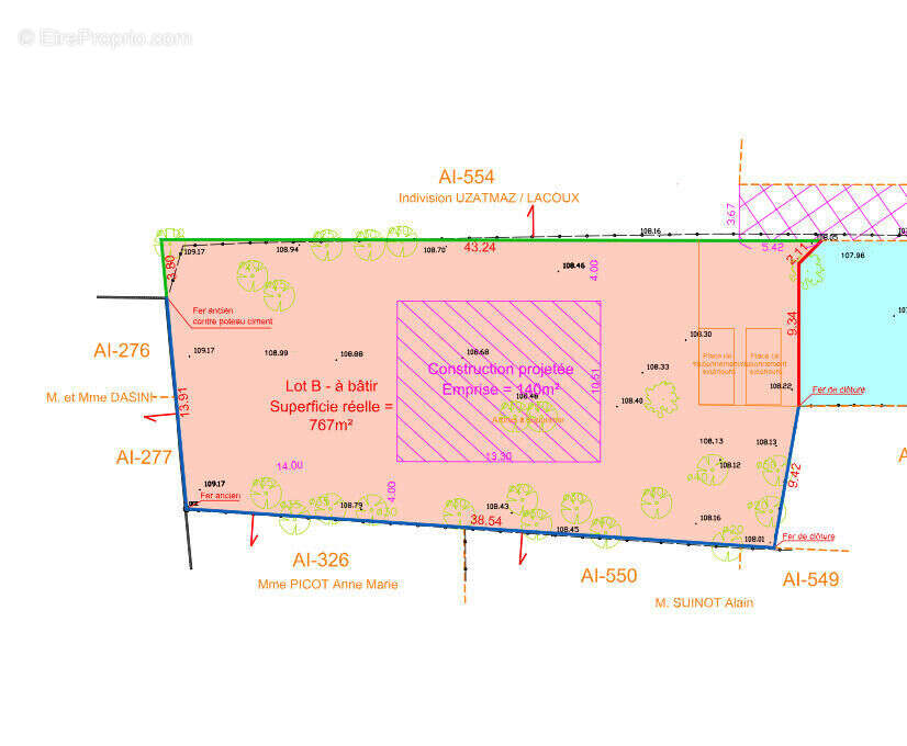 Terrain à THORIGNY-SUR-MARNE