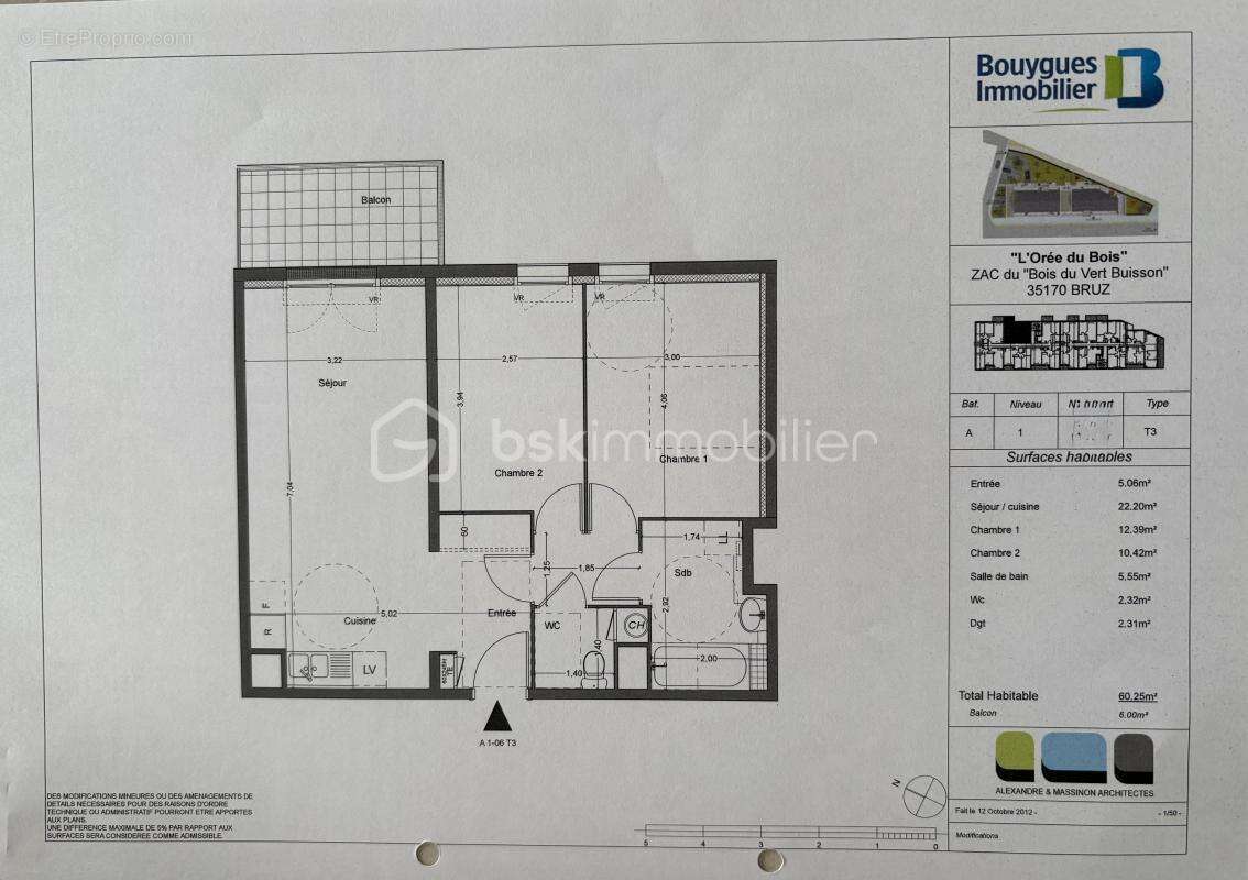 Appartement à BRUZ
