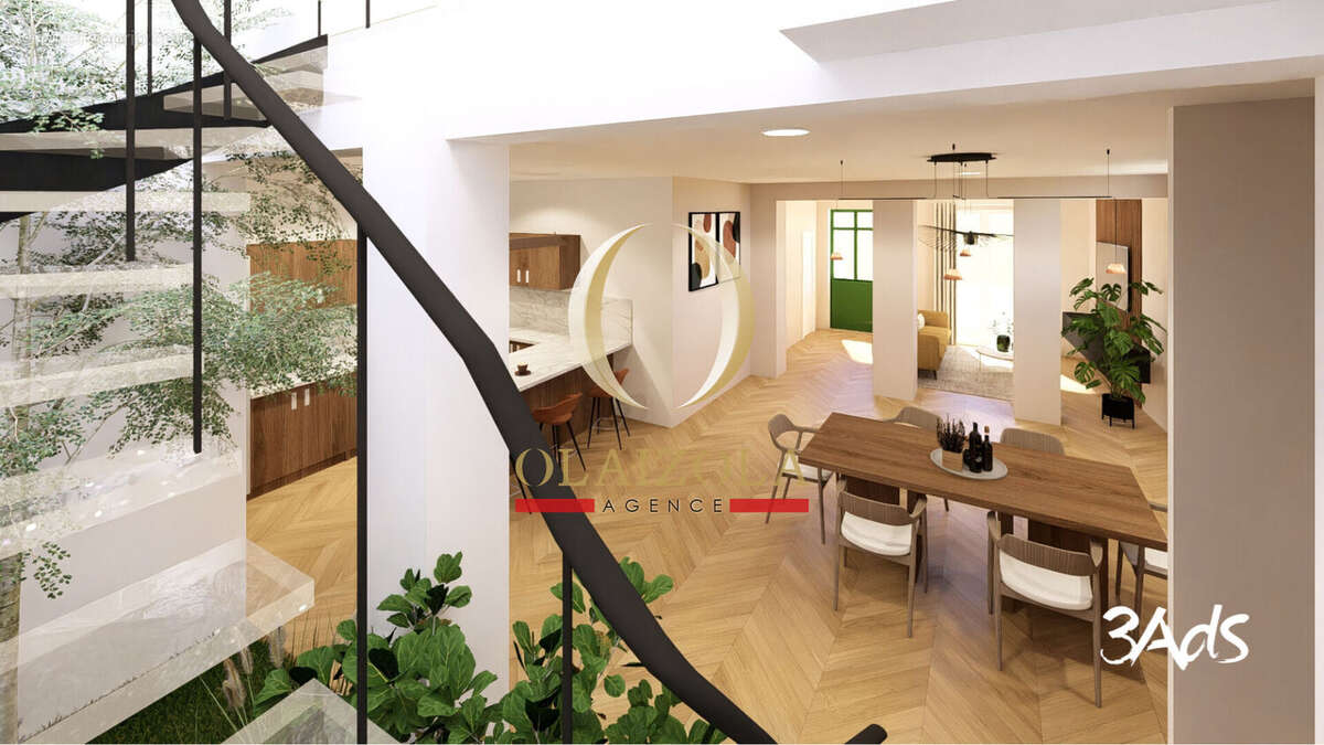 BIARRITZ - Projet de Rénovation totale  - Maison de ville années 50 avec garage - photo 9