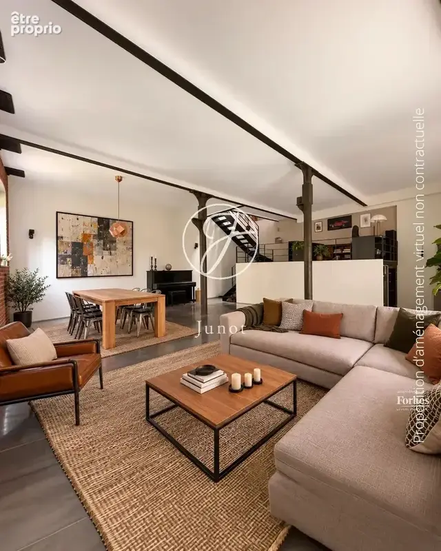 Lille - CORMONTAIGNE - Loft - 6 pièces - 216,98m² loi Carrez - 4 chambres - Terrasse - Jardin - Stationnement. - photo 18