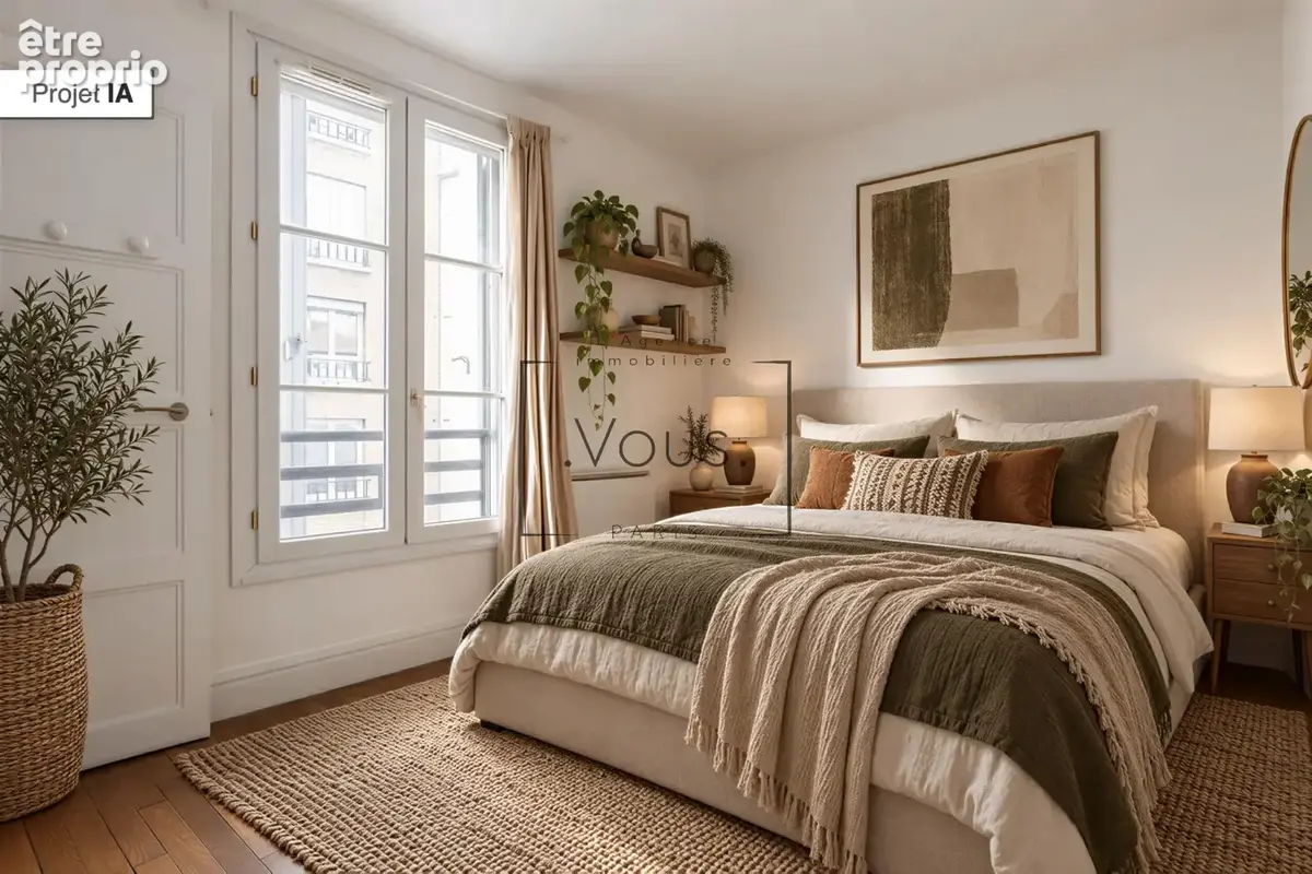 Deux pièces avec vue dégagée et sans vis à vis, au cœur de Ménilmontant (Paris, XXe) - photo 6