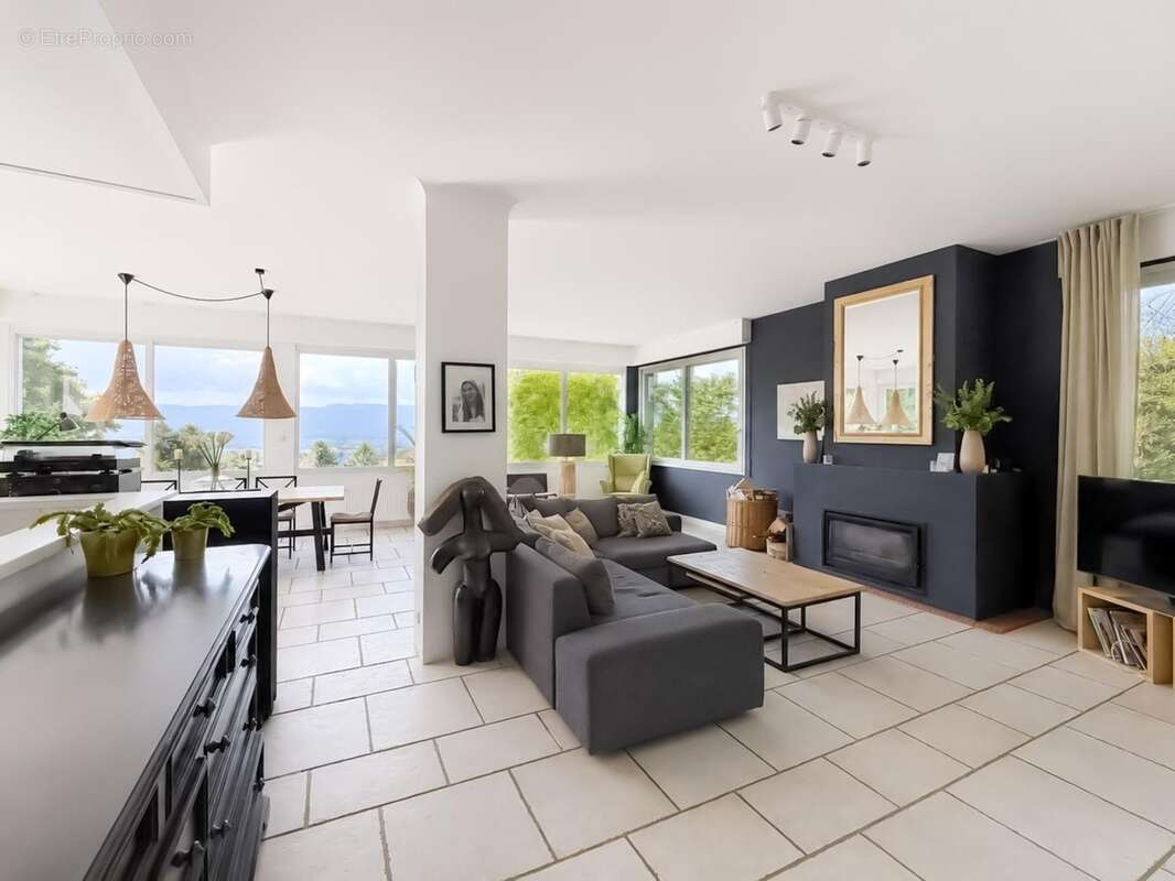 Propriété 7 pièces d'exception 380m2 avec terrain à construire 1000M2 sur les hauteurs de Collonges-sous-Salève – Calme, Vue Jur - photo 6