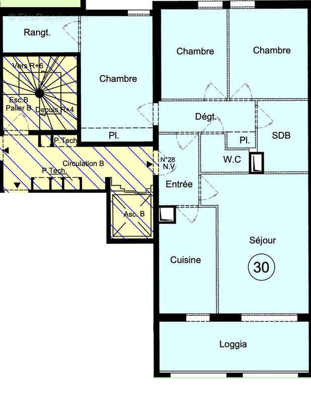 Appartement t4 bastia - photo 6