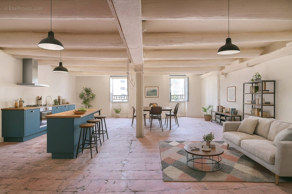 Appartement à MARSEILLE-2E