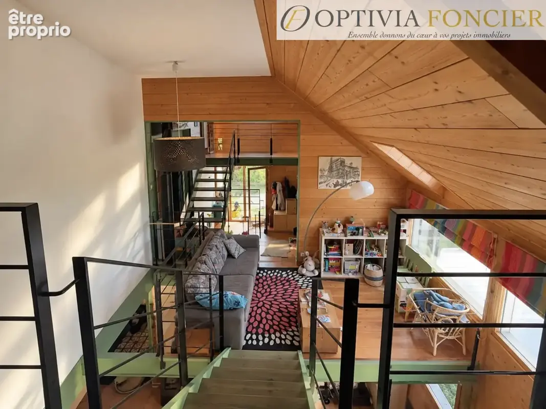 Maison d'architecte T8 ossature bois Pont-Réan 245 m2 - DPE C - Garage + cave - photo 9