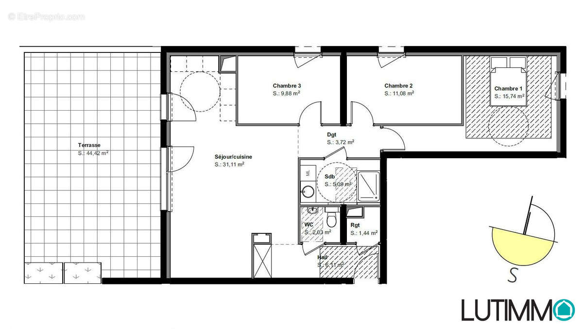 Appartement à PFASTATT
