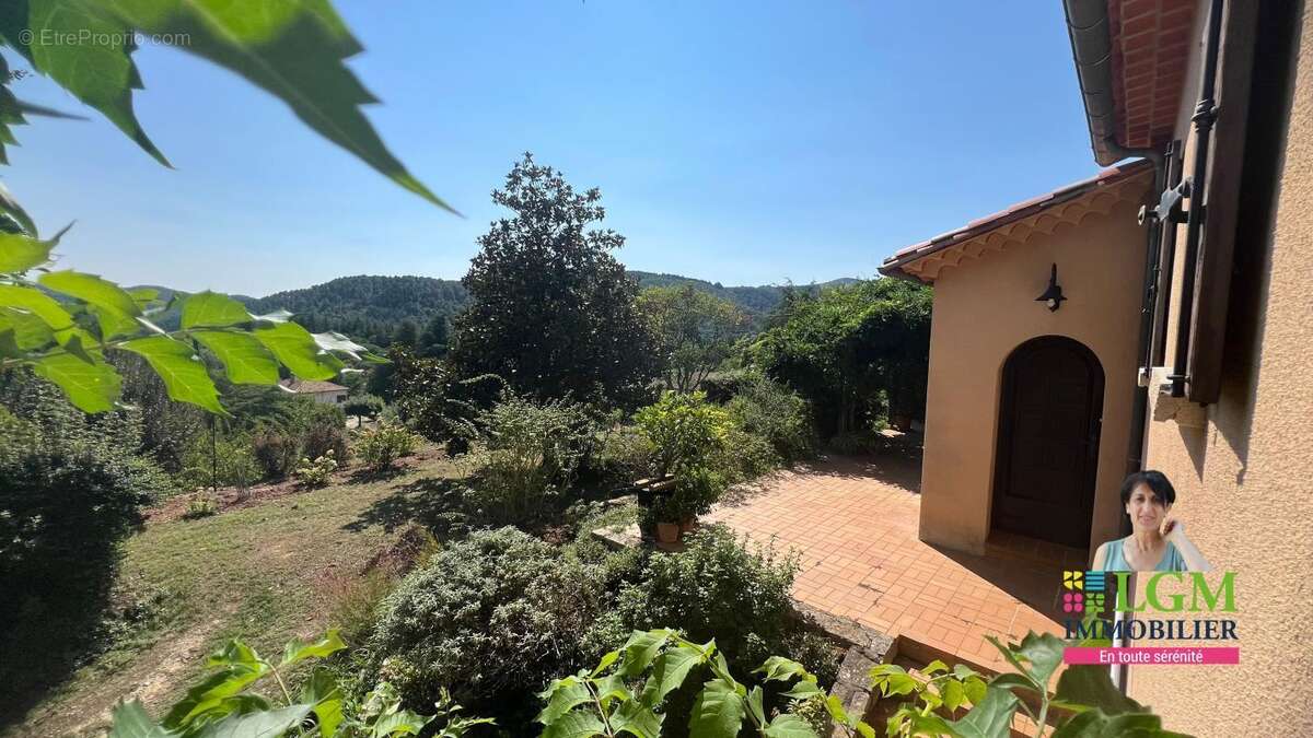 Maison à vendre – Lasalle (Gard), au calme et en hauteur , avec piscine - photo 3