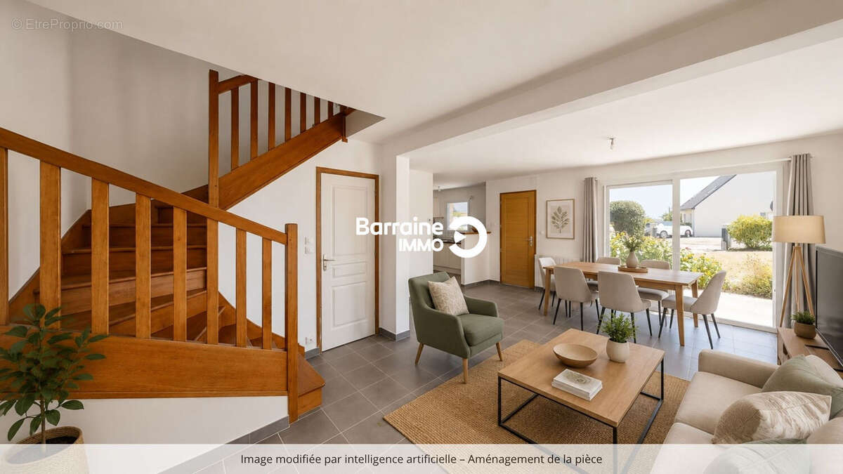 TELGRUC-SUR-MER, Maison contemporaine dans un environnement recherché - photo 4