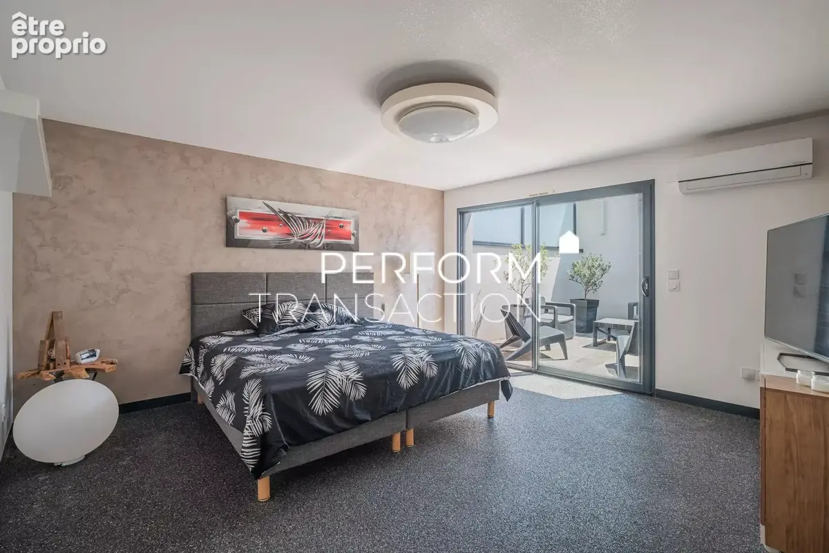 Lumbin - Maison contemporaine de plain-pied avec rooftop et vue Belledonne - photo 7