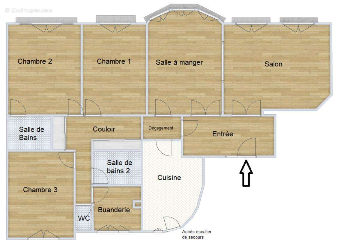 Appartement à PARIS-7E