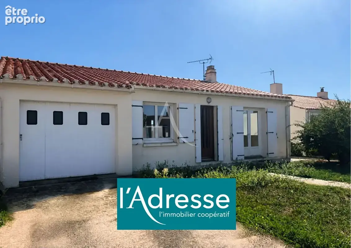 EXCLUSIVITÉ- Maison de plain-pied avec jardin et garage - Bouin. - photo 1