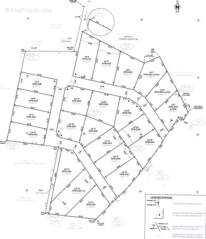 Terrain à LE BOURG-D&#039;IRE