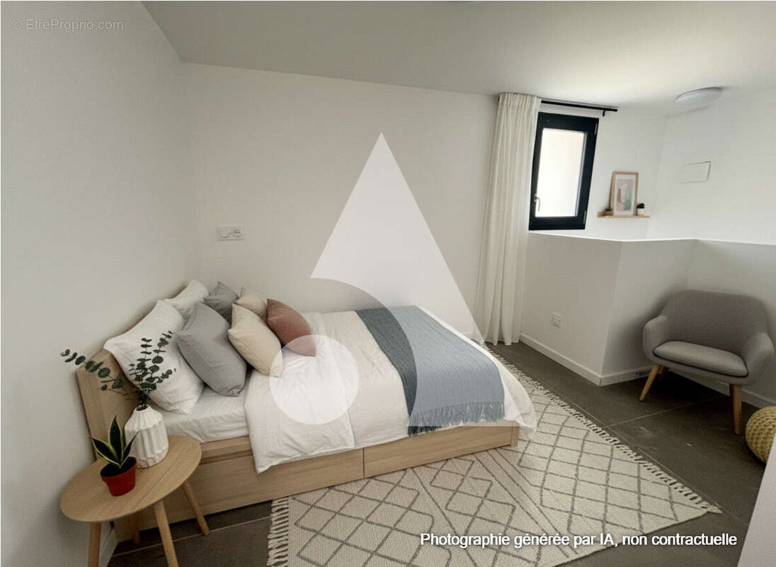 T1 bis duplex rénové avec parking et cave - Centre-ville de Valserhône - Proche gare - photo 8