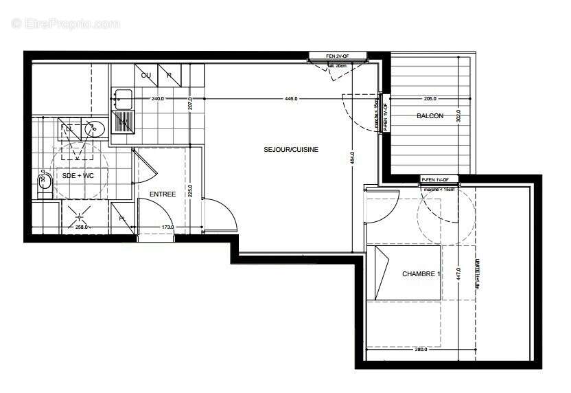Appartement à SAINT-PIERRE-DU-PERRAY