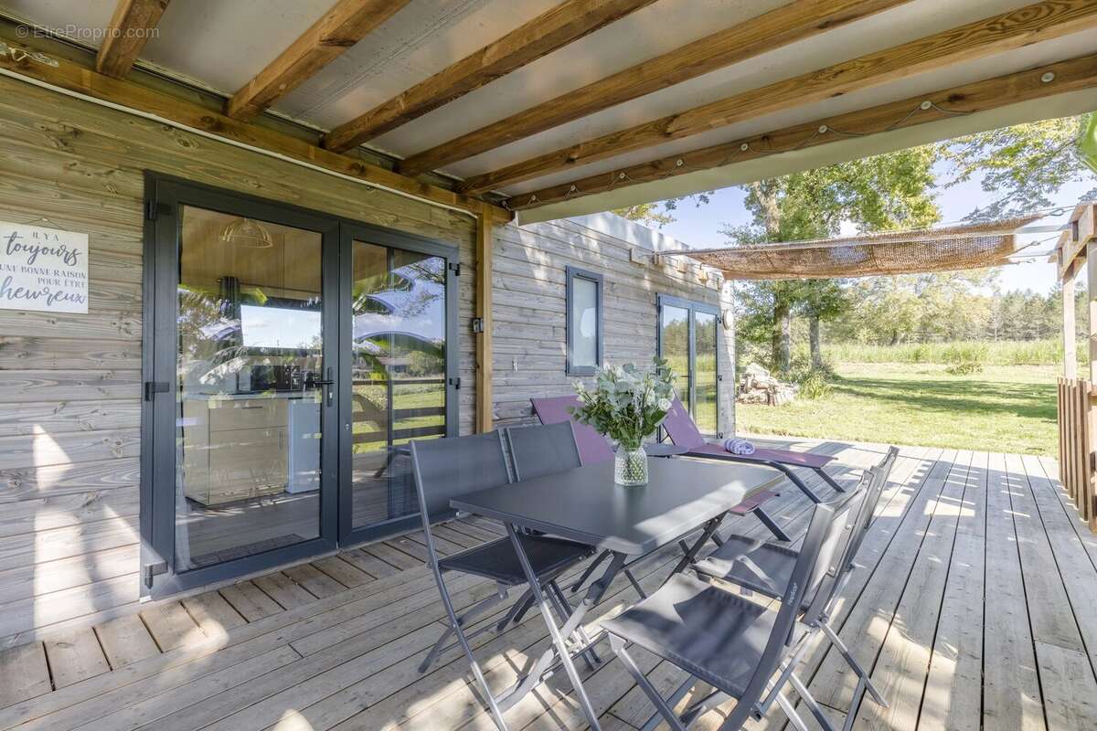 Superbe grange contemporaine rénovée, proche de Saint-Émilion. - photo 13