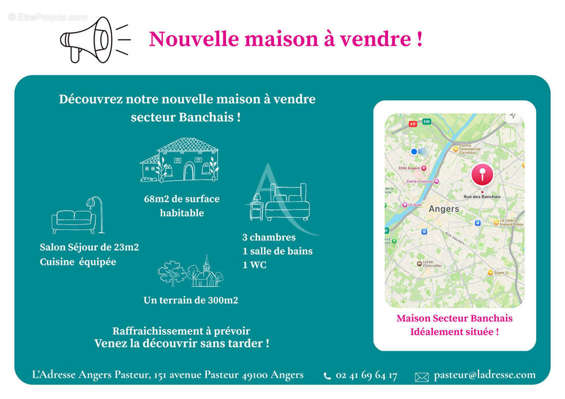 Maison à ANGERS