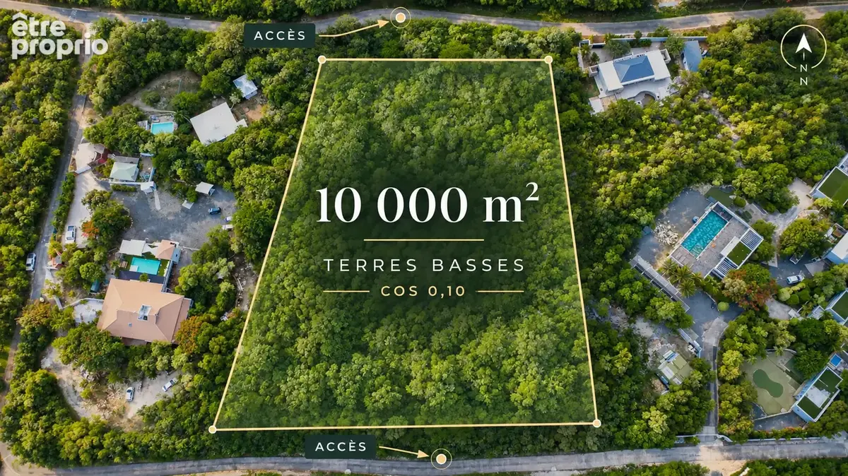 Photo Terrain à Saint-Martin au prix de 738 540€