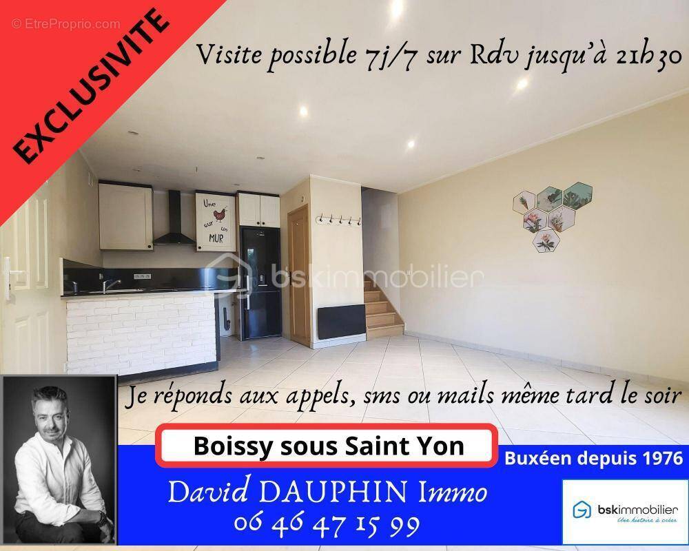 Appartement à BOISSY-SOUS-SAINT-YON