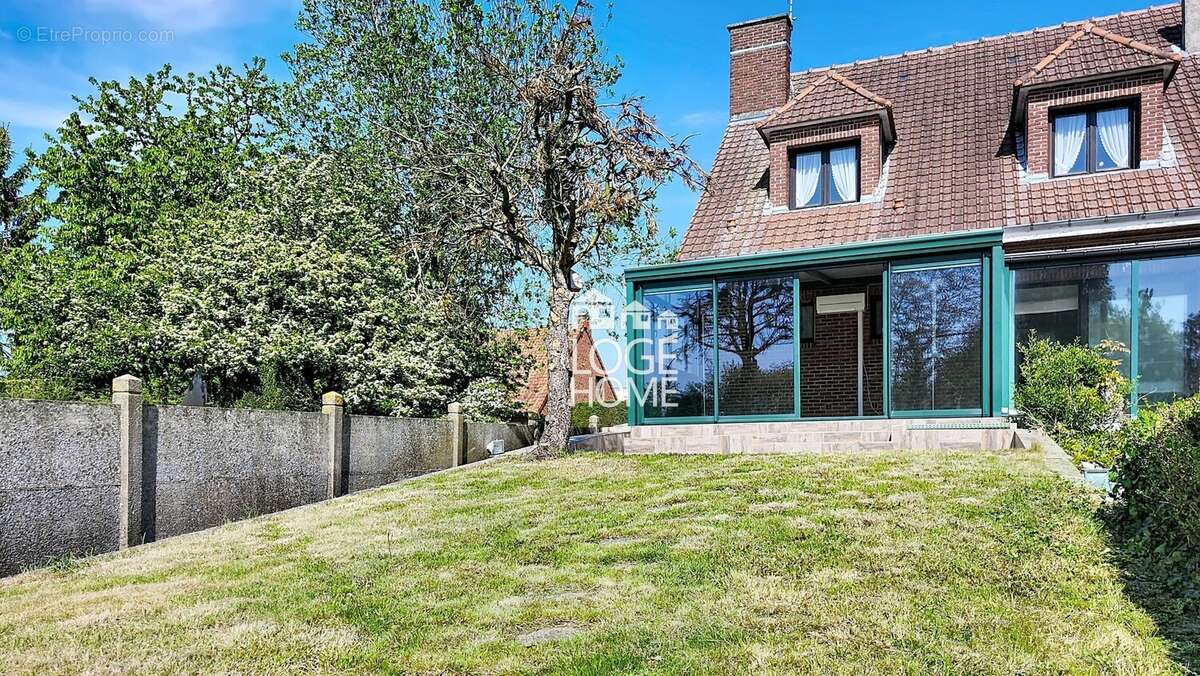 Façade arrière - Maison à NOYELLES-GODAULT