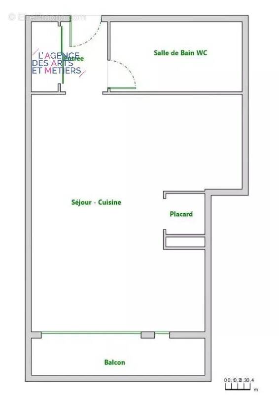 Appartement à PARIS-18E