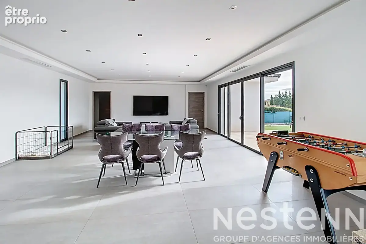 A vendre draguignan - maison neo provencale de plain pied de 180 m² avec garage et piscine - photo 4