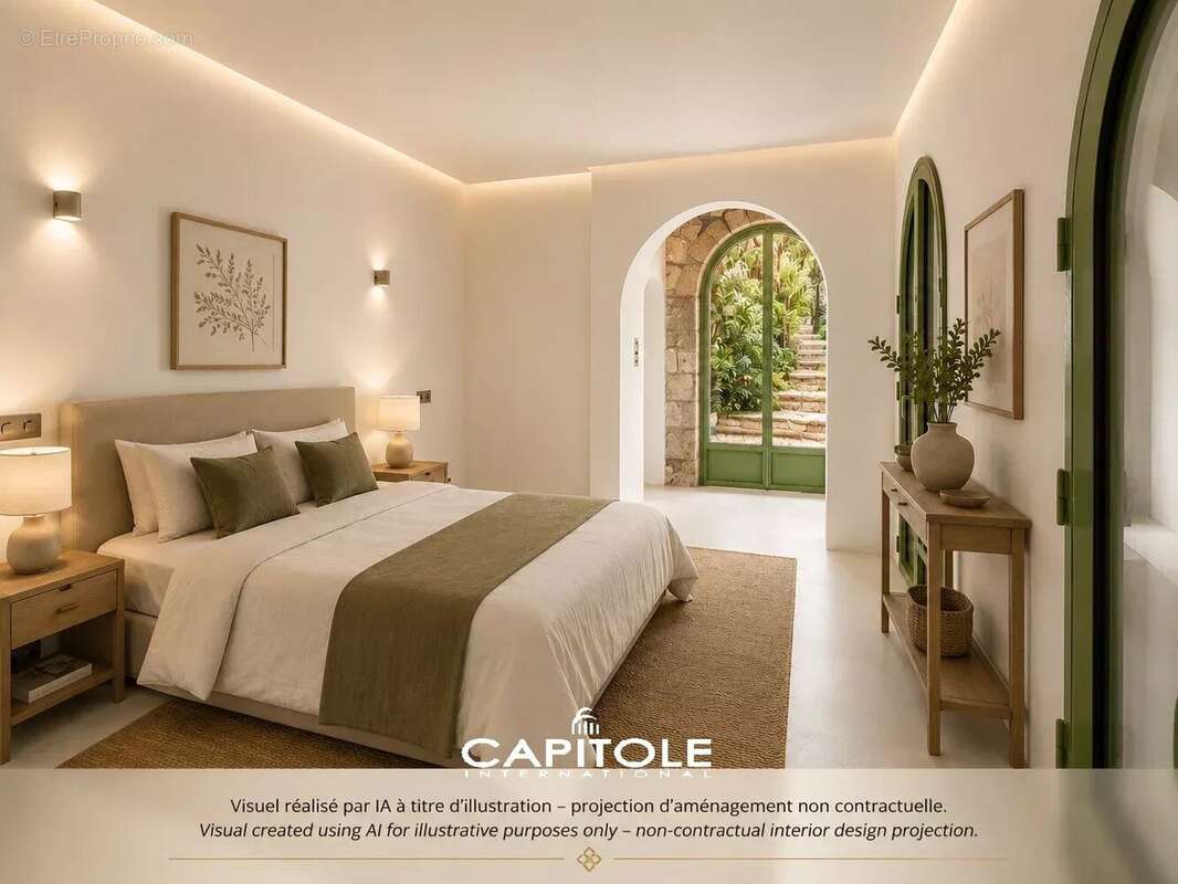 Antibes – villa d’exception rénovée avec vue mer  prestations ultra luxe - photo 14