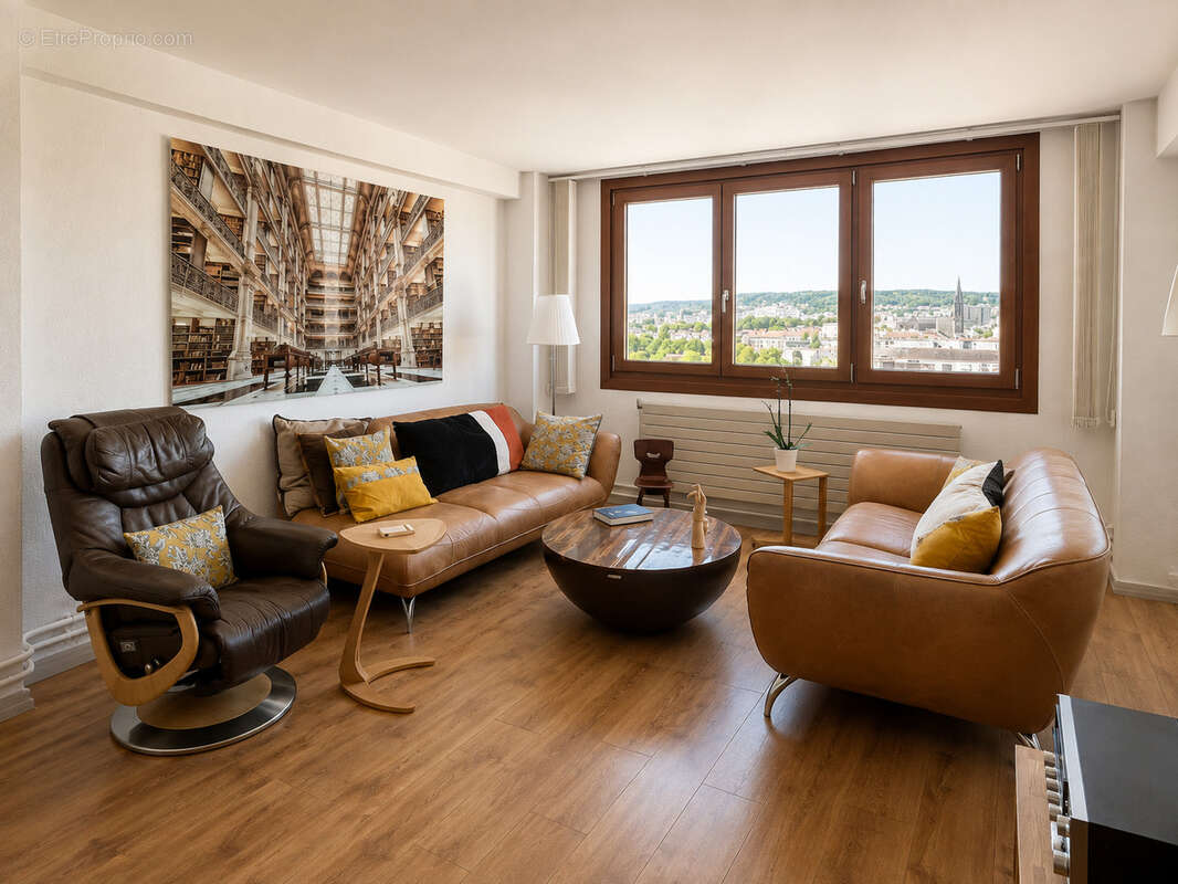 Bel appartement rénové avec vue, résidence sécurisée - photo 2