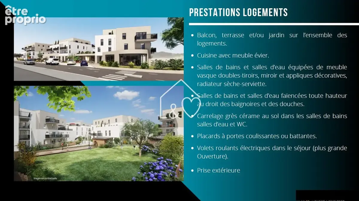 Immaculée, appartement T4 avec  terrasse panoramique de 85m² , 2 stationnements privatifs. - photo 11