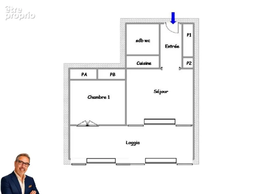 Appartement  4-6 couchages face mer - photo 10