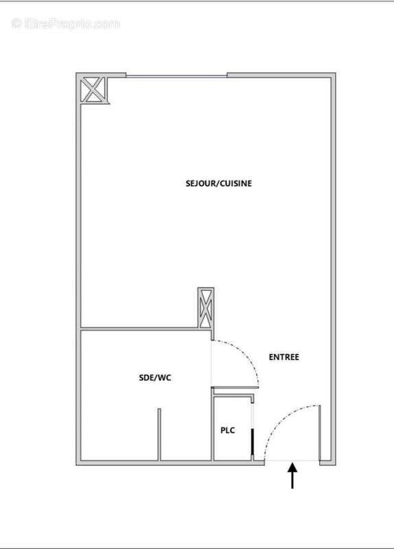 Vente studio - 13004 marseille - longchamp - photo 3