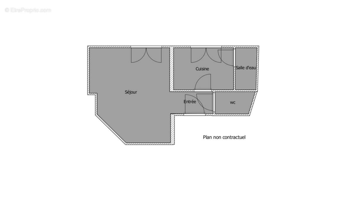 Appartement à PARIS-18E
